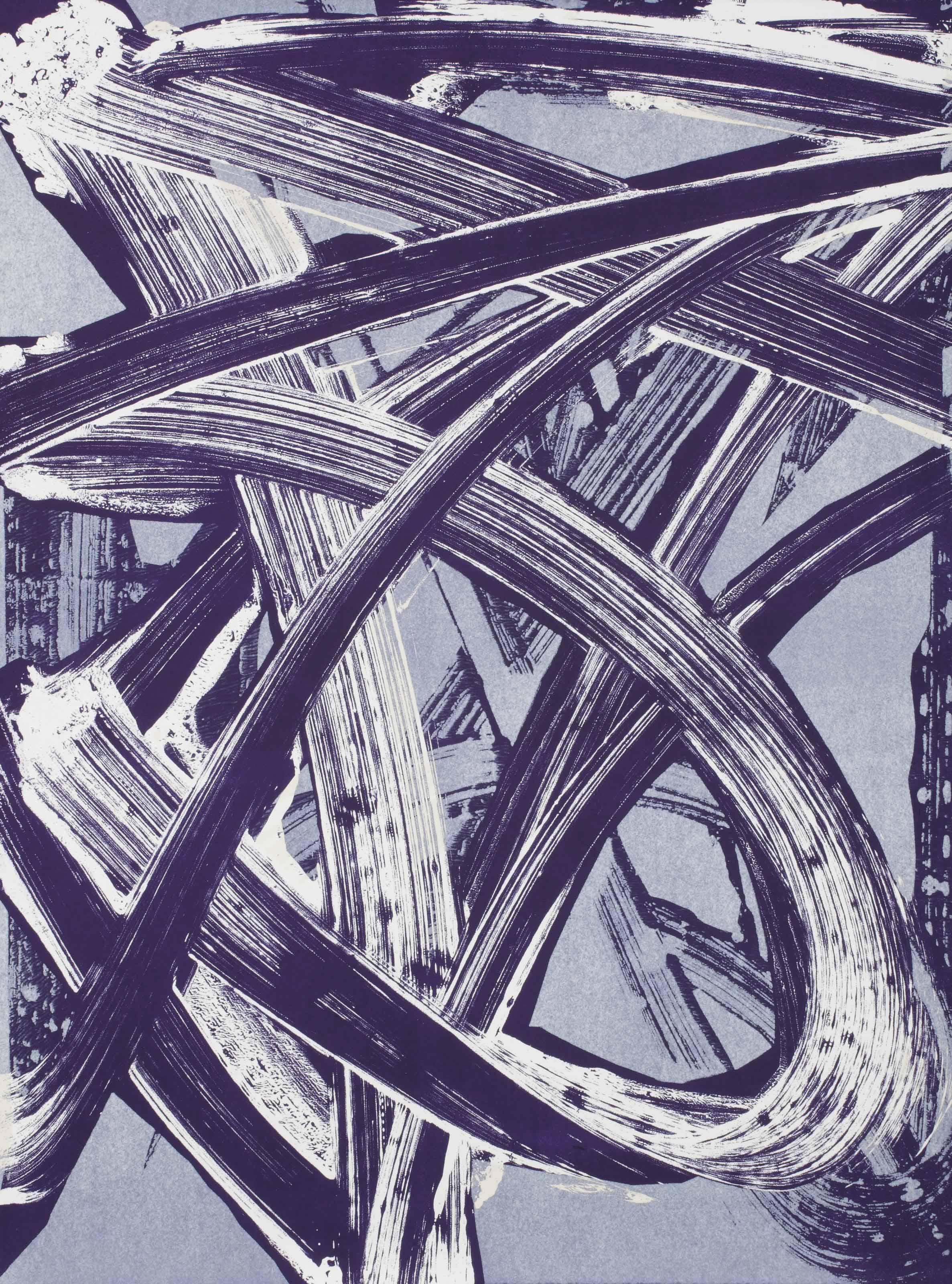 Robert Zandvliet - Untitled  (Blauwe serie)