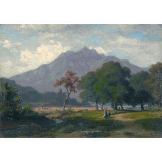 Robert Zünd - Blick Auf Den Pilatus View At Pilatus