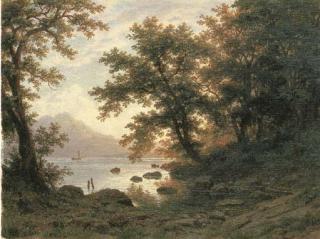 Robert Zünd - Blick auf den Pilatus