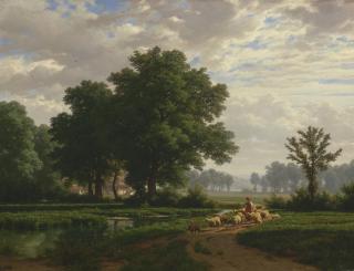 Robert Zünd - Landschaft Bei Luzern