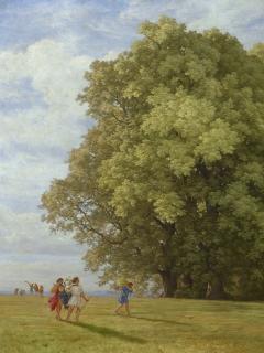 Robert Zünd - Landschaft (Kundschafter Aus Dem Lande Kanaan)