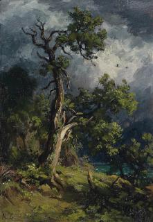 Robert Zünd - Nussbaum