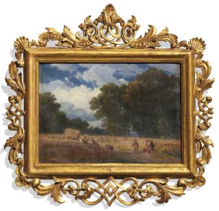 Robert Zünd - Studie zu Die Ernte, um 1860