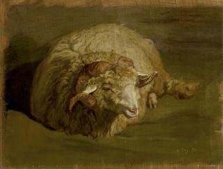 Robert Zünd - Widder, 9. Dezember 1871