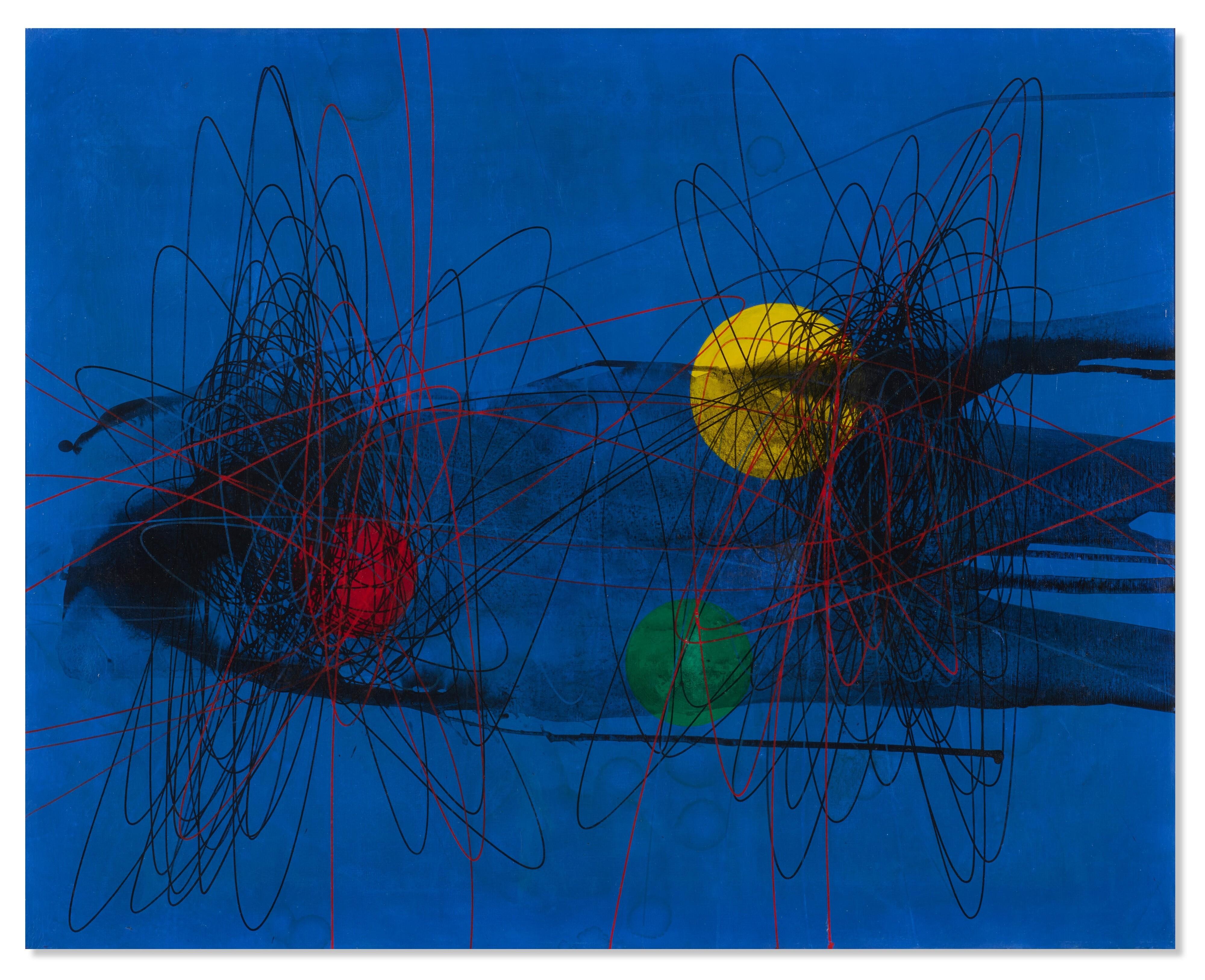 Roberto Crippa - ‘’Blue Spirals‘’ 1951