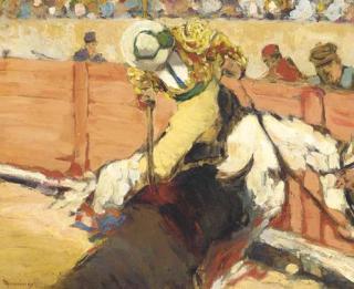 Roberto Domingo y Fallola - Bullfight