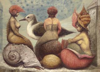 Roberto Fabelo - Suyu en el muro del Malecón