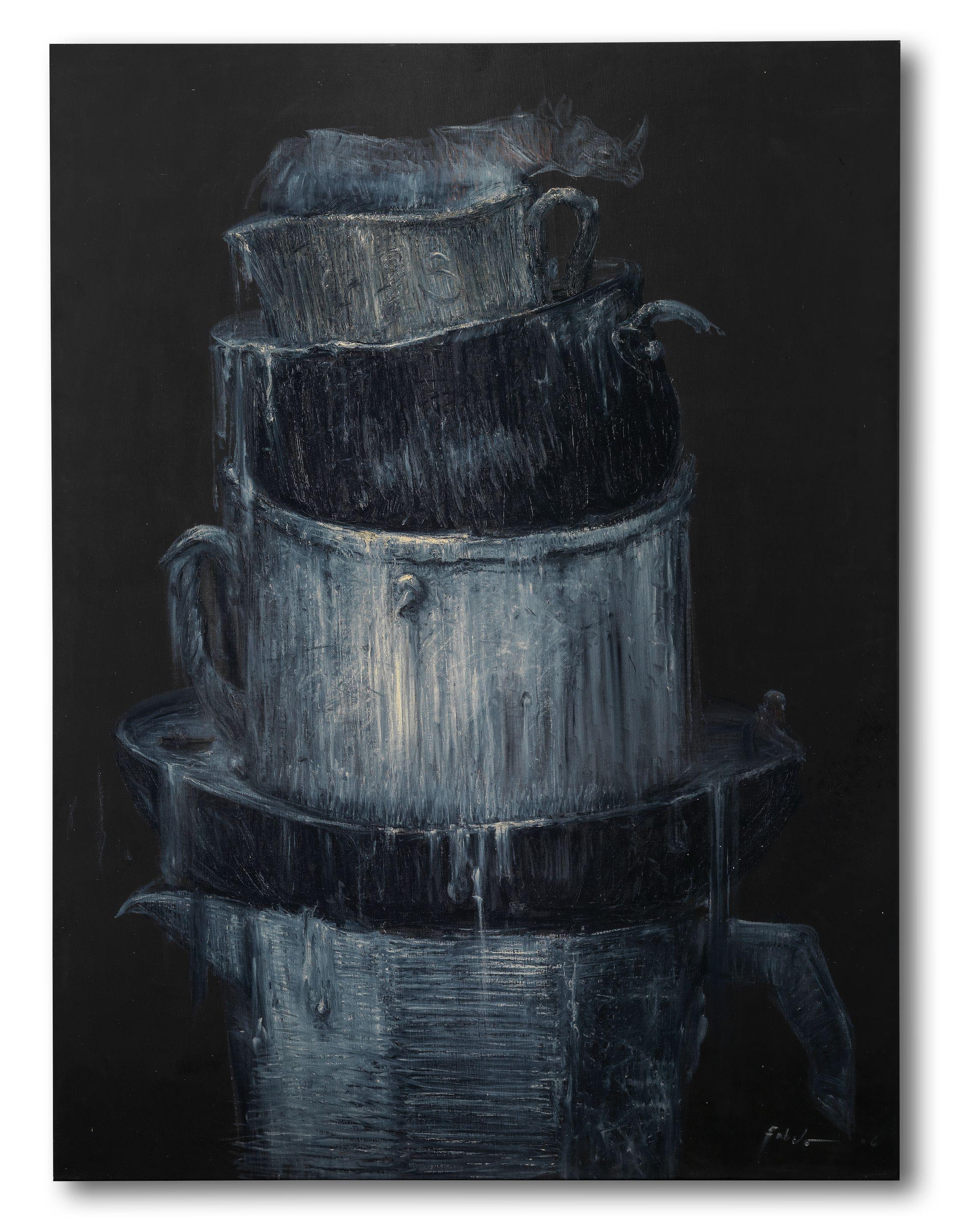 Roberto Fabelo - Untitled, (País En Que Los Desechos Son Amados Todavía), 2006