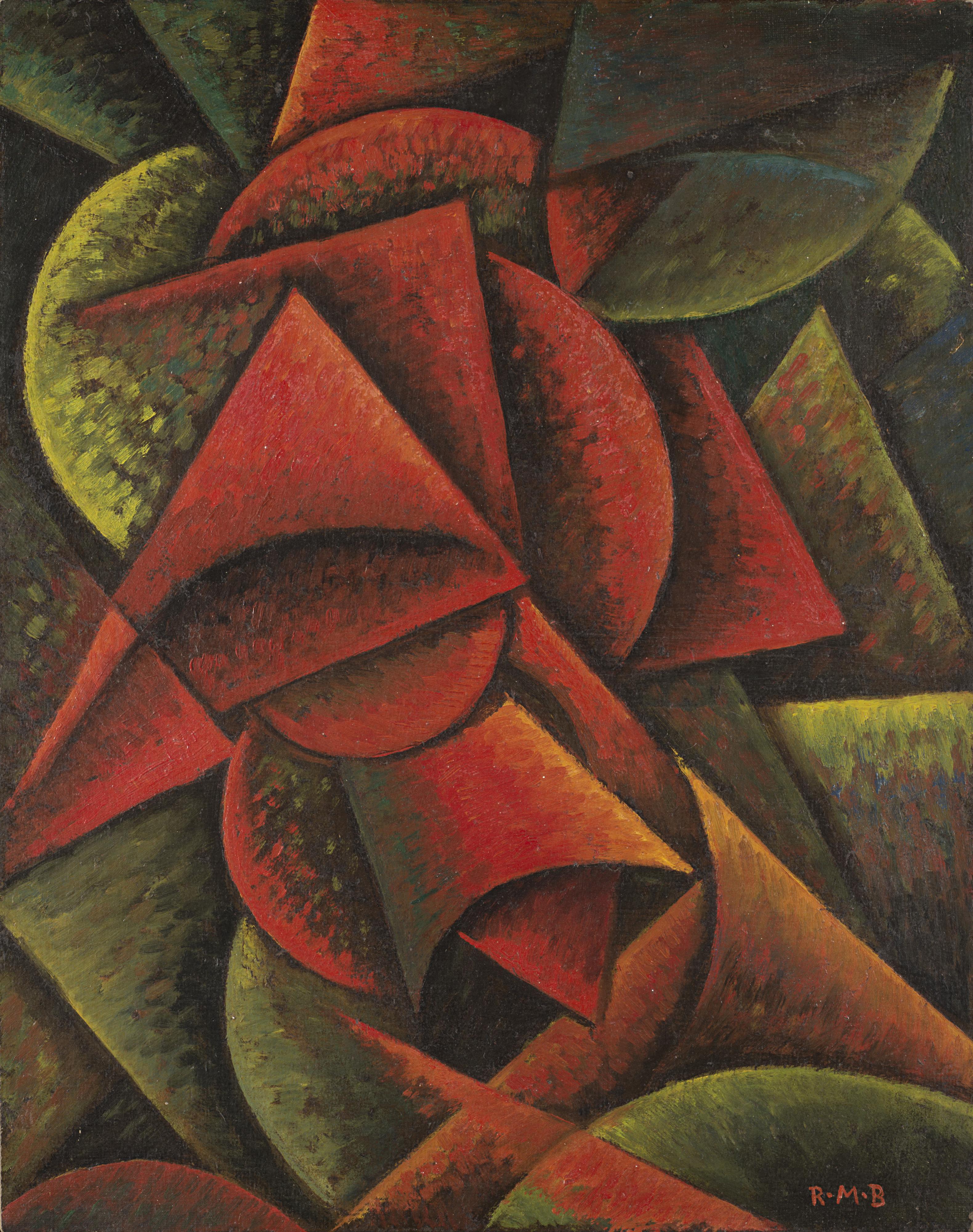 Roberto Marcello Baldessari - Dinamismo di forme (Forme dinamiche 10°)