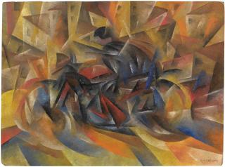 Roberto Marcello Baldessari - Motociclista+Città+Velocità