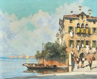 Roberto Marcello Baldessari - Venezia, Ponte San Vio