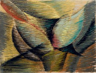 Roberto Marcello Iras Baldessari - Dinamismo (forme dinamiche 11)