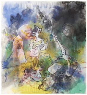 Roberto Matta - Arache disegna Europa