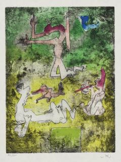 Roberto Matta - Centre Noeuds: 10 plates (Sabbatier 393-402; Ferrari 88-97)