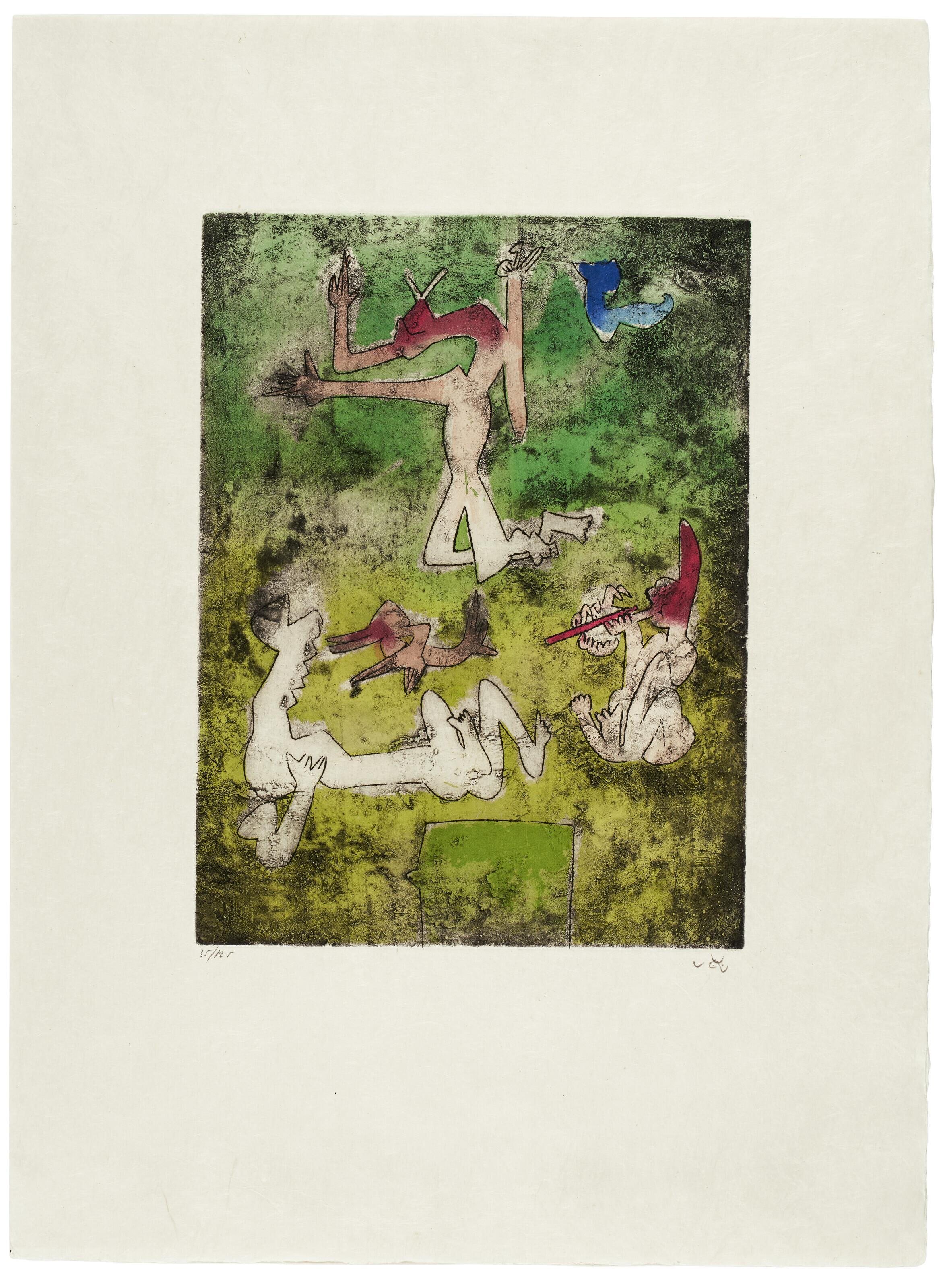 Roberto Matta - Centre Noeuds: ten prints