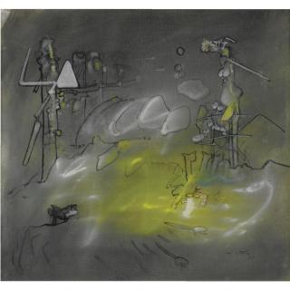 Roberto Matta - Chilean Ni Hier, Ni Plus Tard