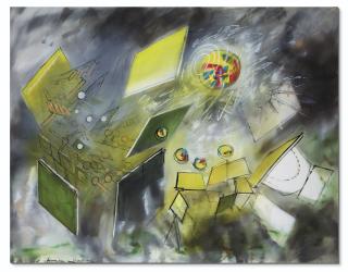 Roberto Matta - Dimension Démesurée (Soleil À Qui Sait Réunir)