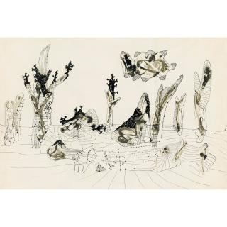 Roberto Matta - Étude Pour Invasion Of The Night