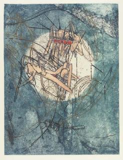 Roberto Matta - Joyce Mansour, Les Damnations, Editions Georges Visat, Paris, 1966 (Sabatier 136-158)