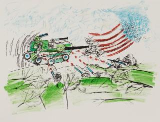 Roberto Matta - La guerre