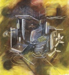 Roberto Matta - La Renfermée