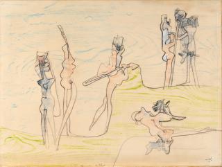 Roberto Matta - Le corps est le mot