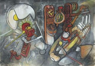 Roberto Matta - Le verbe être