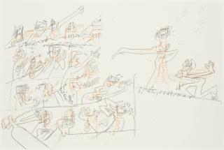 Roberto Matta - Les Musiciens