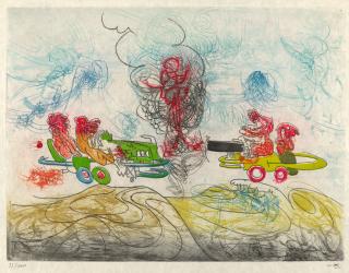 Roberto Matta - Les Oh! Tomobiles