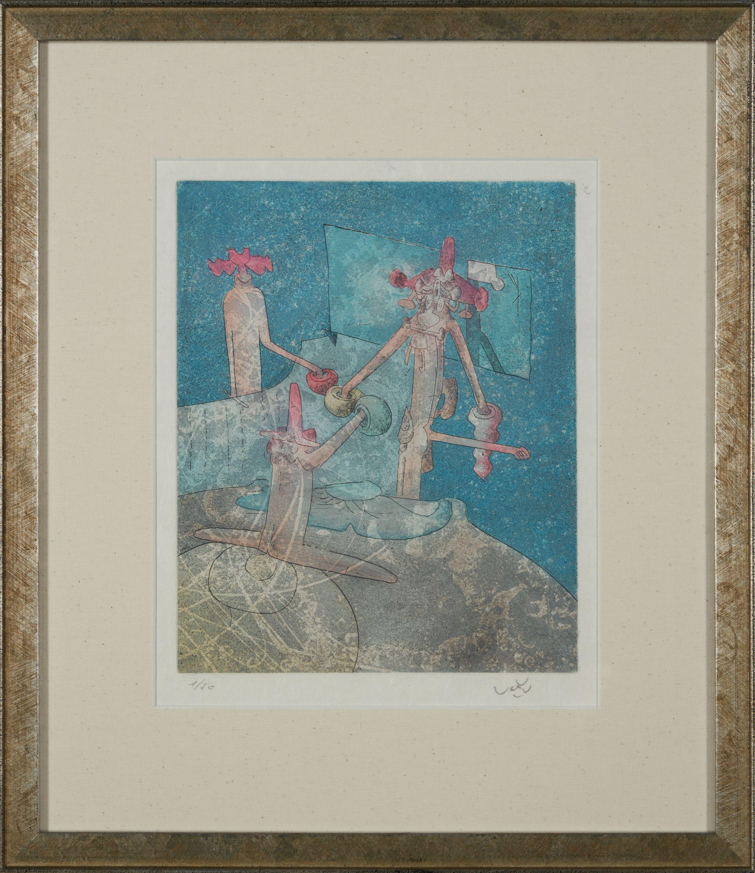 Roberto Matta - Plate 1 from Sur Matta