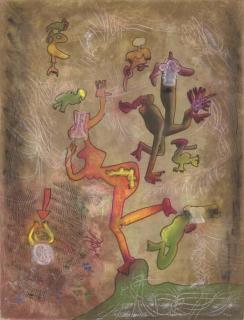 Roberto Matta - Plate II, from Carnamont (F. 251)