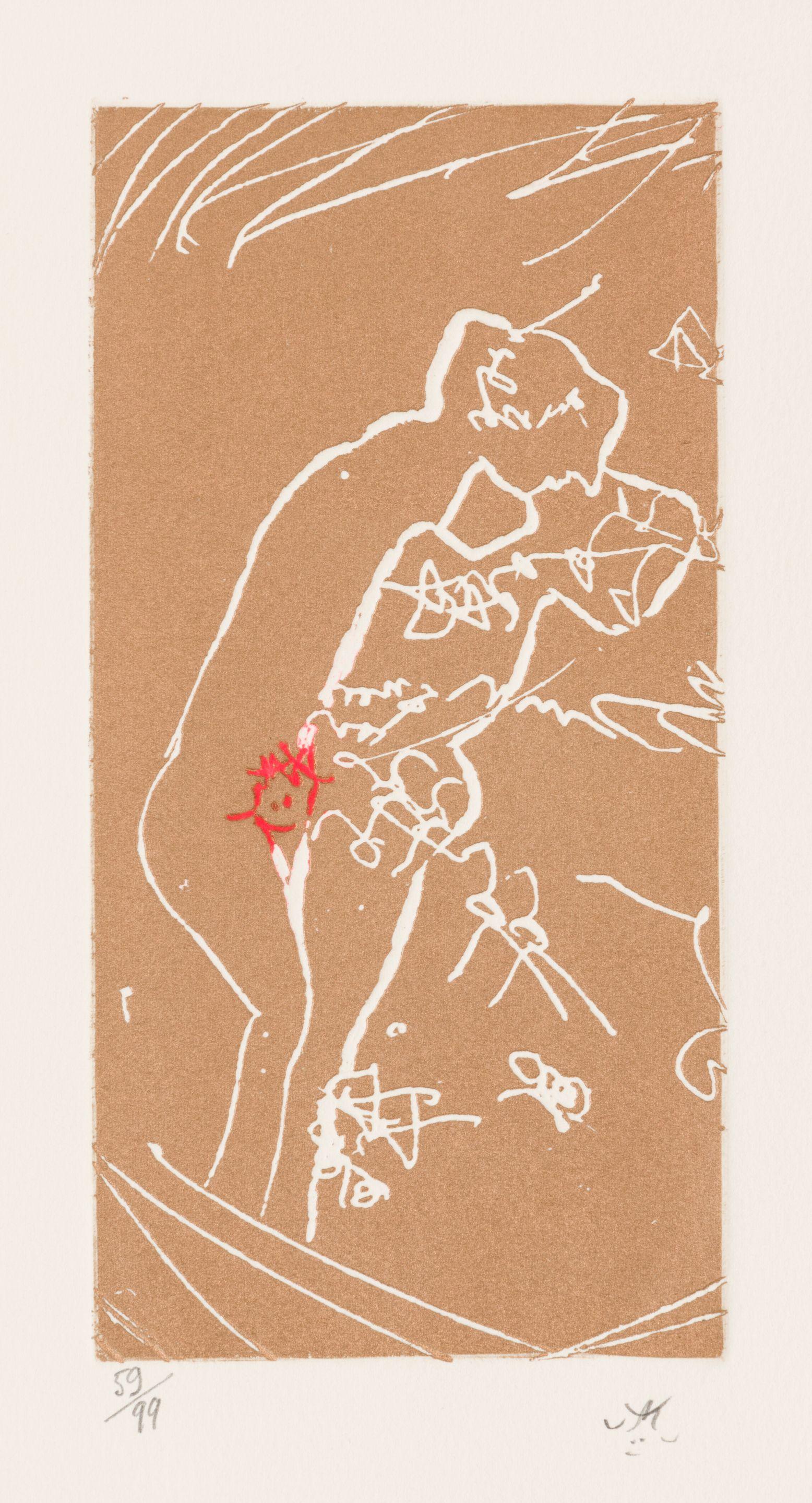 Roberto Matta - Pour Joyce Mansour, 1991