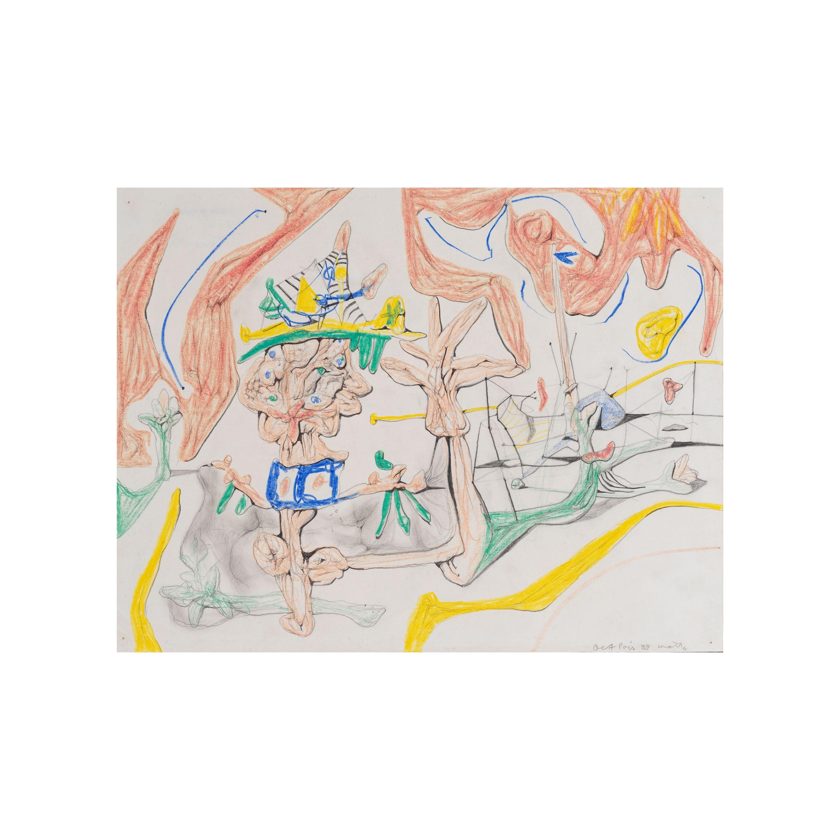 Roberto Matta - Sans titre