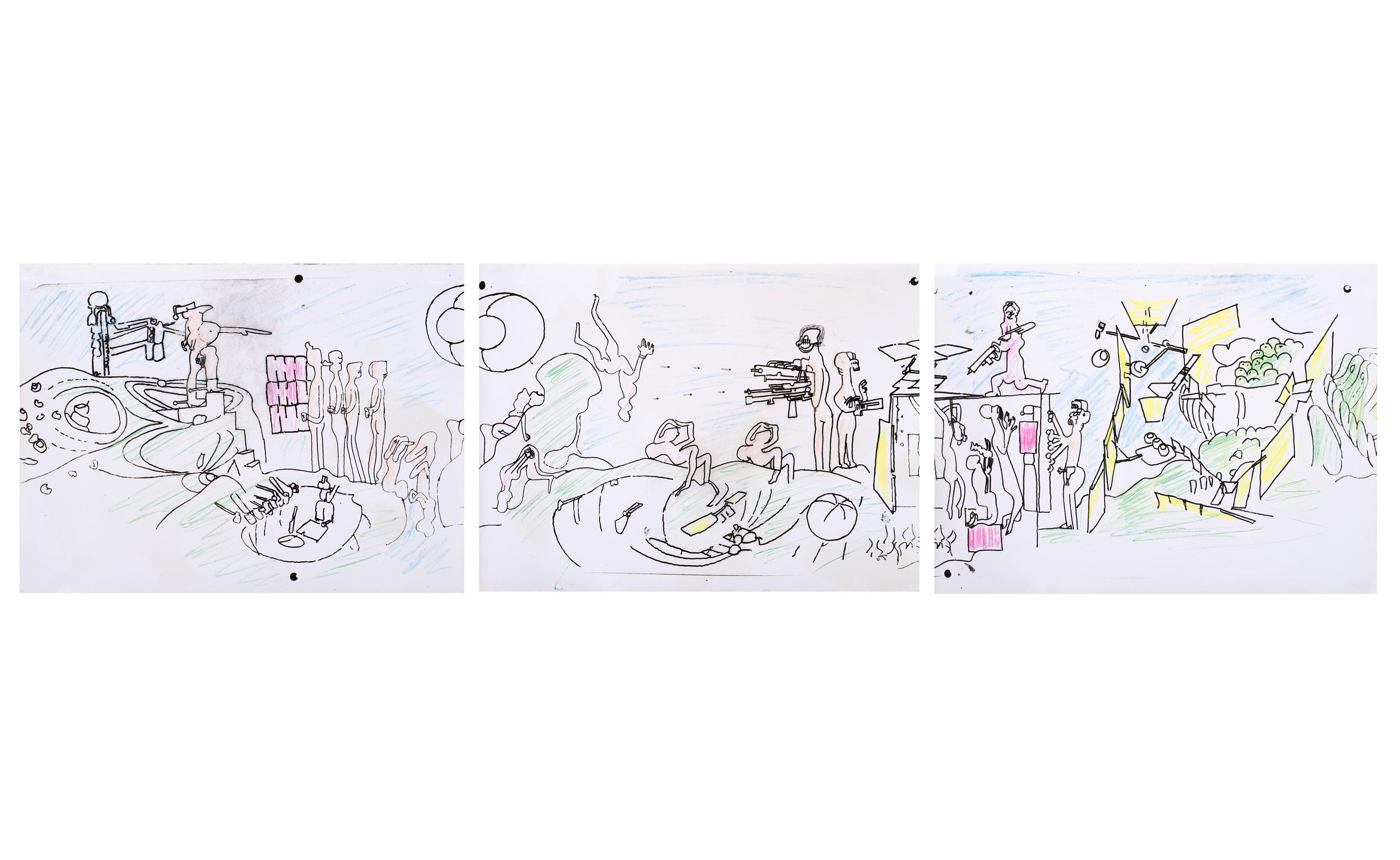 Roberto Matta - Untitled