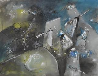 Roberto Matta - Untitled 