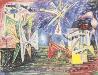 Roberto Matta - Untitled