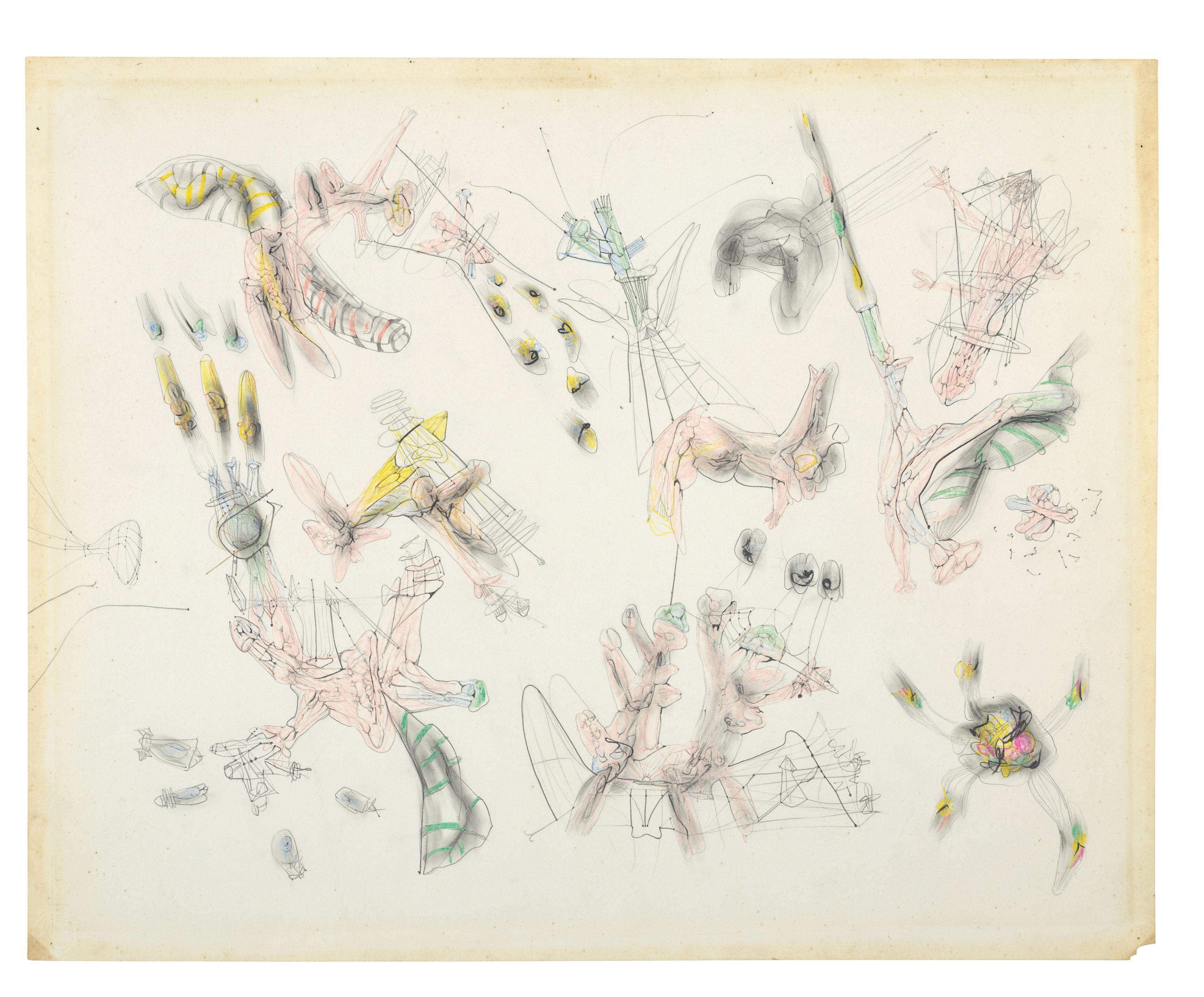 Roberto Matta - War Cartoon