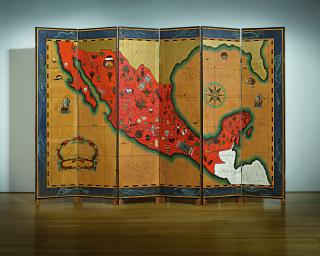 Roberto Montenegro - Biombo (Map Of The Popular Arts Of Mexico)