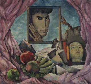 Roberto Montenegro - Portrait of Jean Cocteau