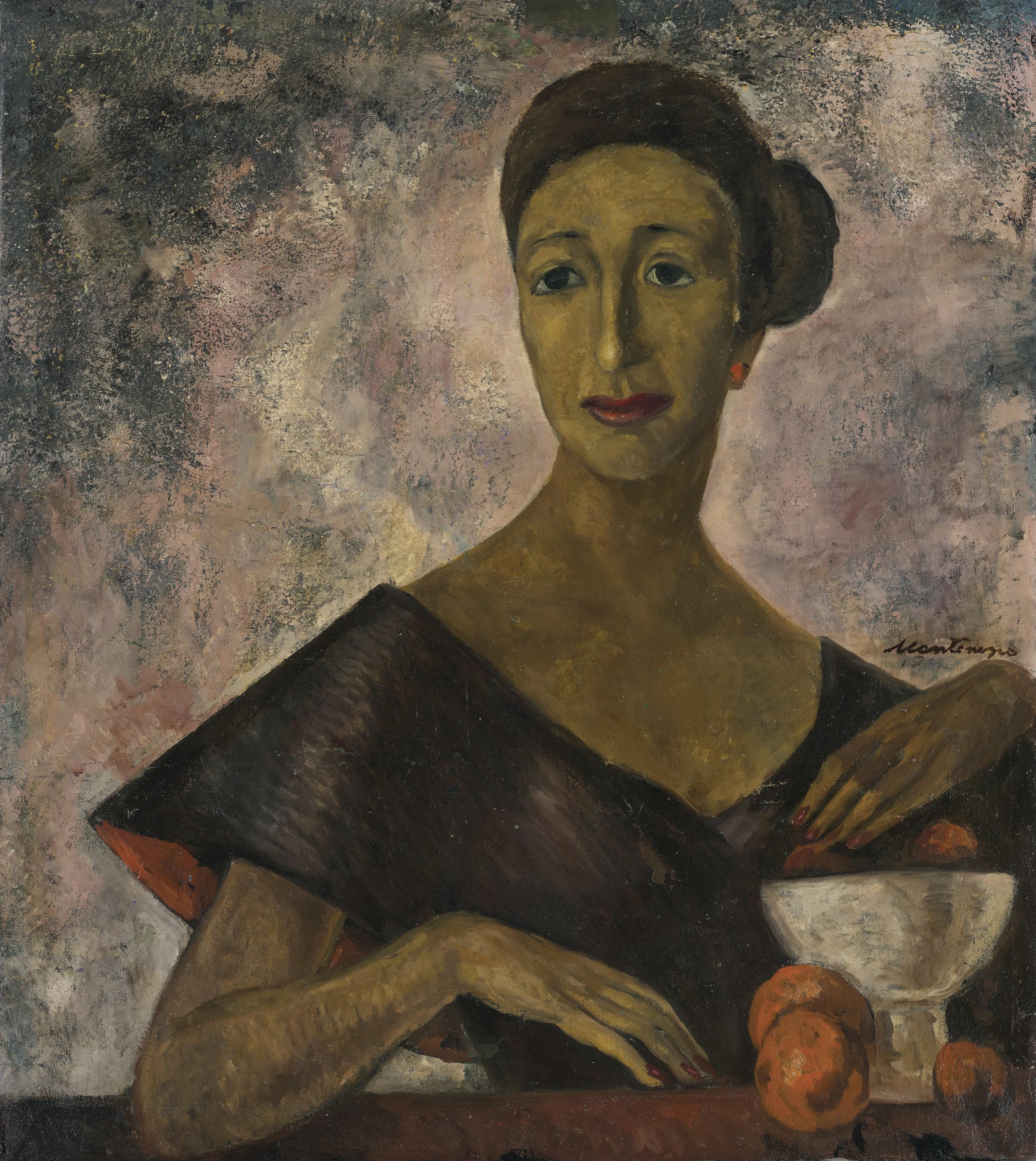 Roberto Montenegro - Portrait of Olga Tamayo