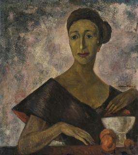 Roberto Montenegro - Portrait of Olga Tamayo