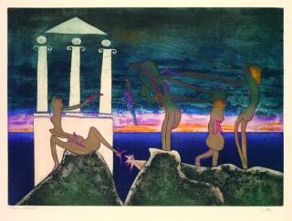 Roberto Sebastian Echaurren Matta - L\'arc obscure des heures