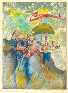 Roberto Sebastián Matta - Feuilles ouvertes