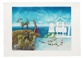 Roberto Sebastián Matta - Héraclite, L\'Arc, Obscure Des Heures, Chiasso, Multiplicata, S.A., 1975