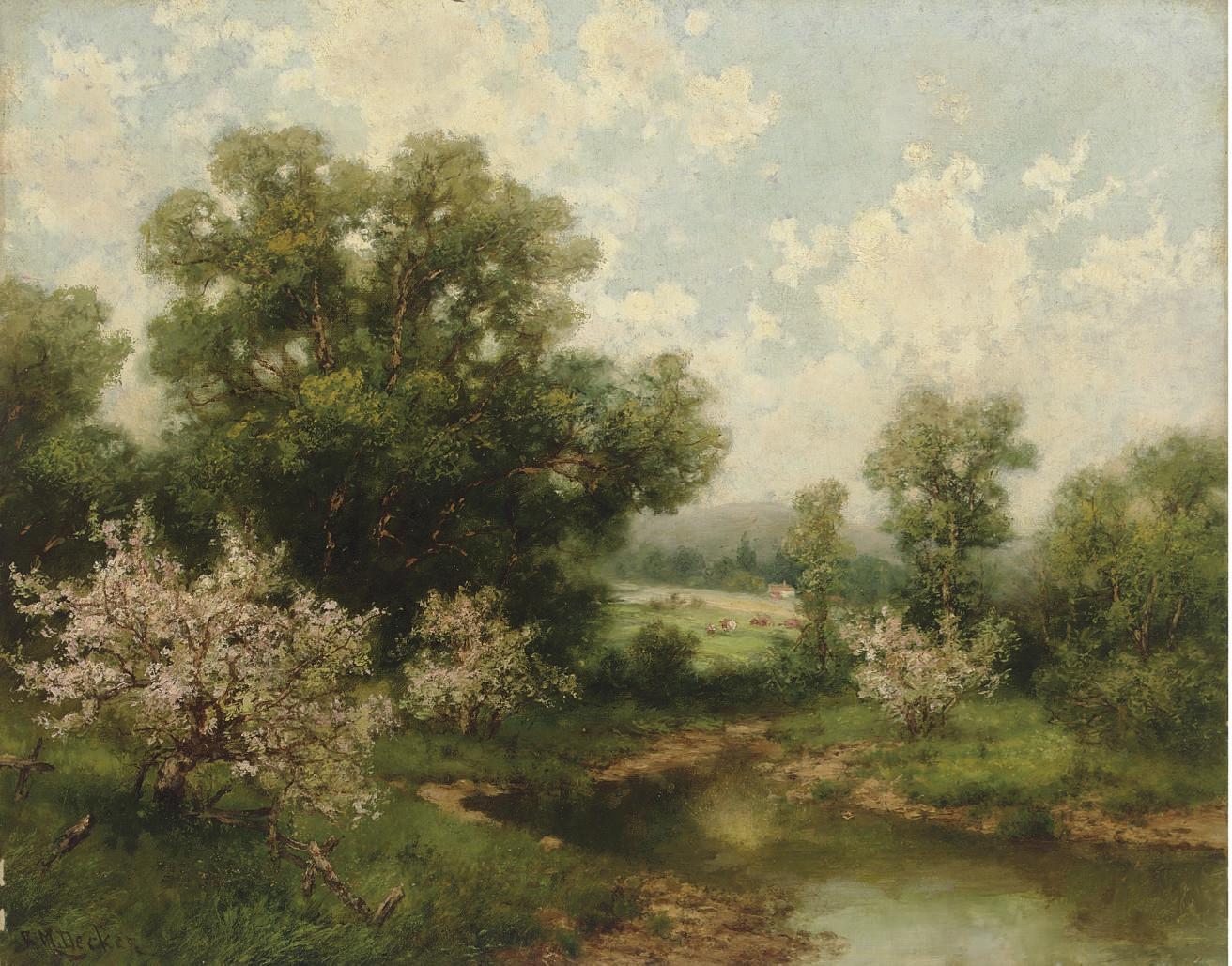 Robet Melvin Decker - Spring Landscape