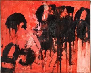 Robyn Denny - Red Beat I