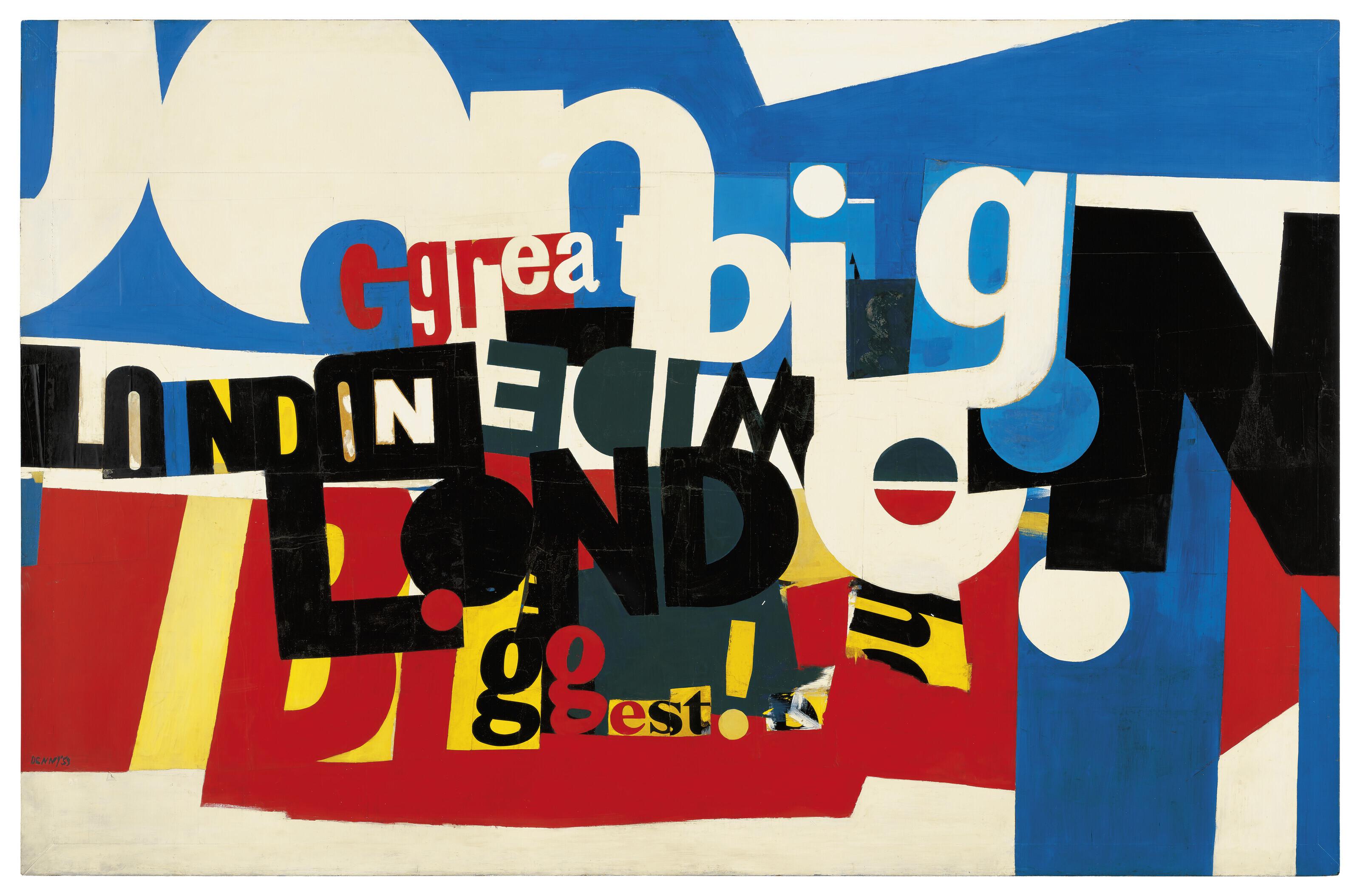 Robyn Denny - The Austin Reed Mural