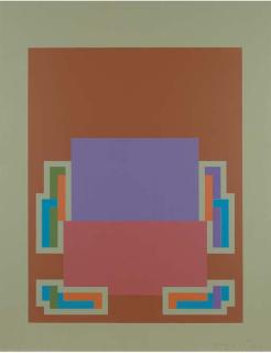 Robyn Denny - Three plates, from Night Suite