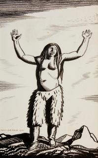 Rockwell Kent - Greenland Man