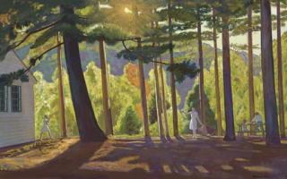 Rockwell Kent - Picnic in the Pines, Asgaard
